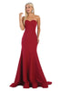 Beautiful Bridesmaids Gown - Burgundy / 4