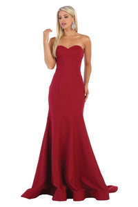 Beautiful Bridesmaids Gown - Burgundy / 4