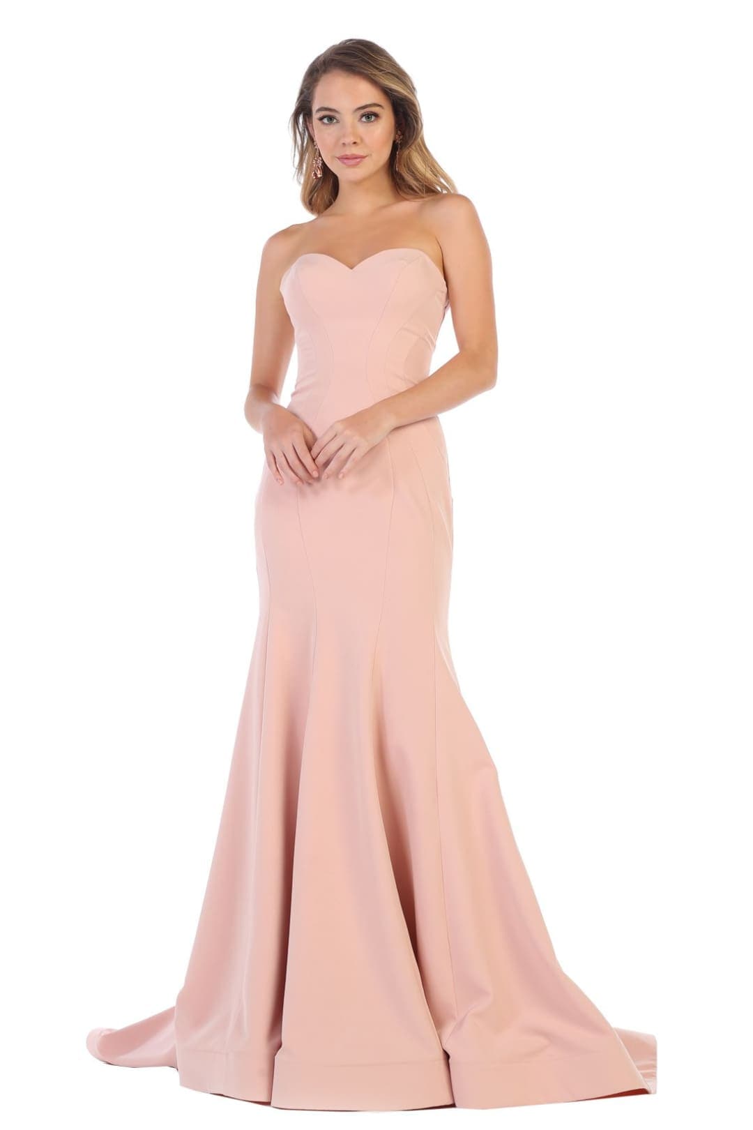 Beautiful Bridesmaids Gown - Dusty Rose / 4