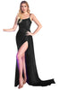 Black Christmas & Holiday Dress 2025 Satin Elegant Party Gown - Black / XXS - Prom