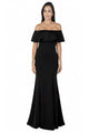 Long Evening Dress - BLACK