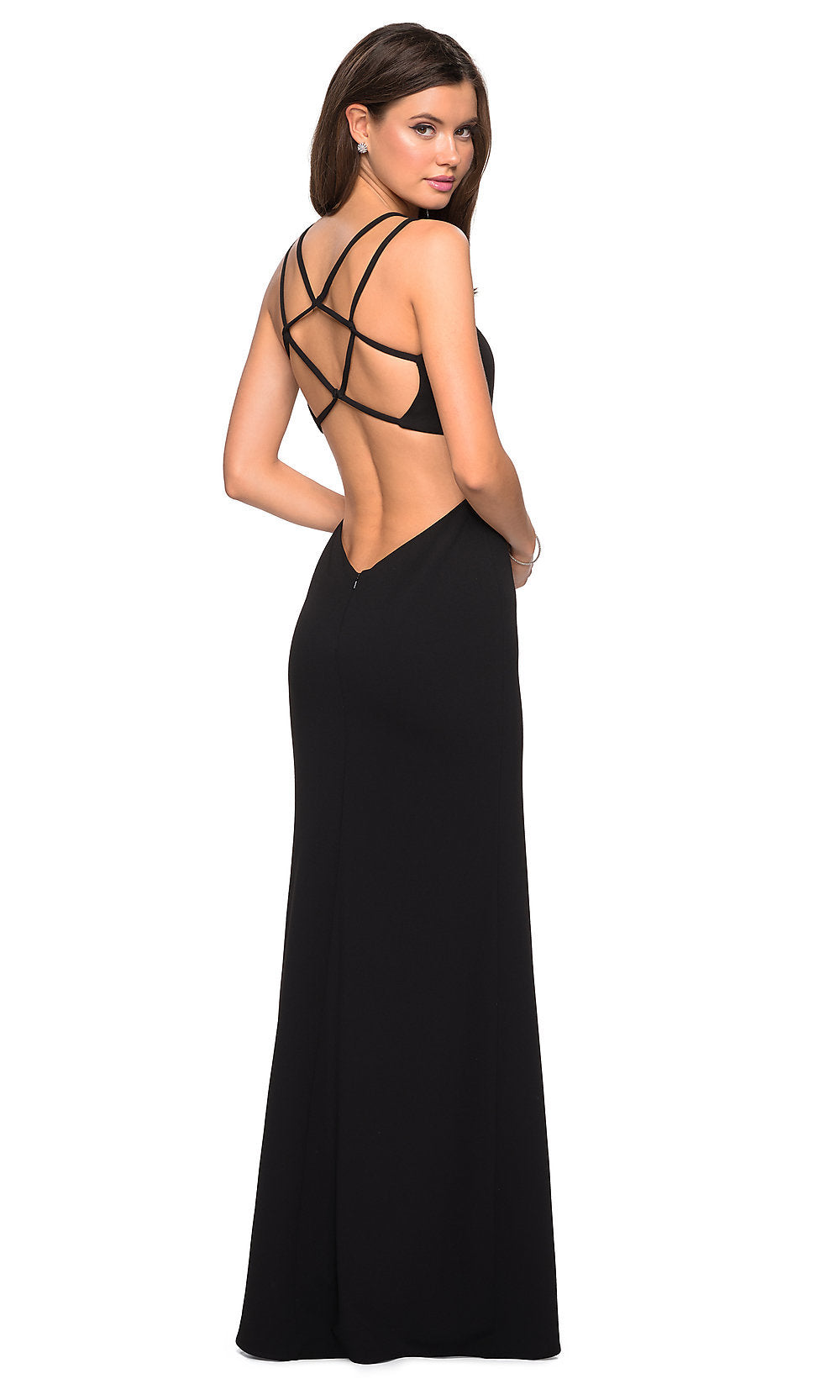 La Femme Royal Blue Dresses