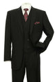 Black Groomsmen Suit for Men & Boys - Perfect for Weddings + Free Tie - Black / 38Long - Suits