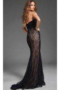 Black Lace Prom Dress: Jovani 44609 - Prom