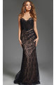 Black Lace Prom Dress: Jovani 44609 - Black / Prom