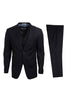 Black Stacy Adams Men’s Suit - Black / 34R / SM282H1-01 - Mens-suits