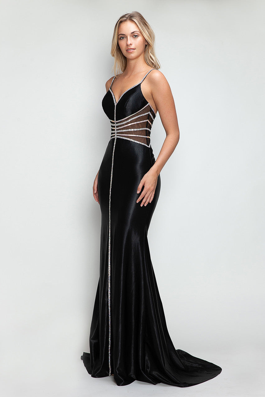 Evening Dress Sweetheart Spaghetti Strap Mermaid Gown By Lenovia 8344