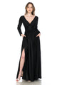 Vestido de madre de la novia, de manga larga, de Lenovia 5231