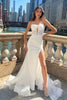 Bridal Dress Sheath Embroidered Gala Gown By Amelia Couture 7064 - Dress