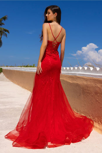 Bridal Dress Sheath Embroidered Gala Gown By Amelia Couture 7064 - Dress