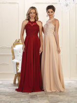Bridesmaid Long Classy Dress