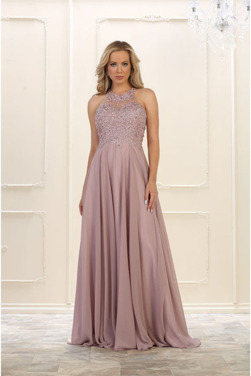 Wedding Dress - Mauve / 10