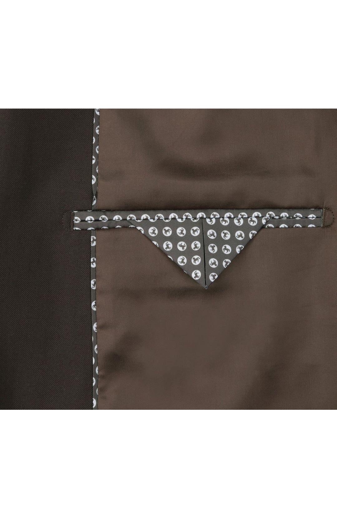 Brown Slim Fit Groomsmen Suit for Men & Boys - Perfect for Weddings + Free Tie - Suits
