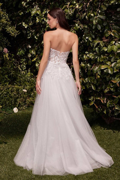 Ladivine C148W Strapless Lace & Tulle Wedding Dress