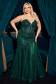 Ladivine CD0214C Plus Size Sexy Mermaid Evening Gown