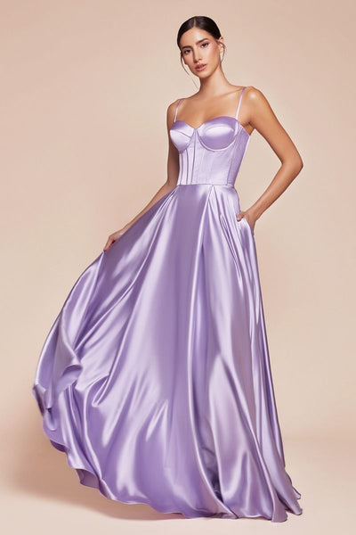 Ladivine CD337 Sweetheart Corset Formal Gown