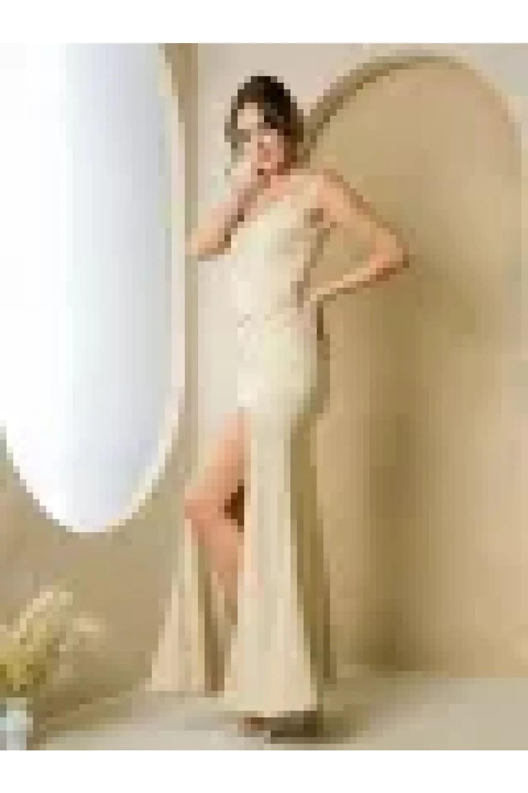 Champagne Wedding Dress Long Bridal Gown and Plus Size By 3492