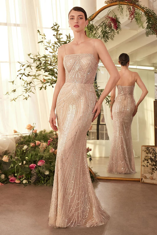 Champagne Wedding Dress Long Bridal Gown and Plus Size By A1411