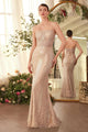 Champagne Wedding Dress Long Bridal Gown and Plus Size By A1411