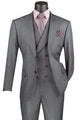 Charcoal Grey Groomsmen Suit for Men & Boys - Perfect for Weddings + Free Tie - Charcoal Grey / 38Regular - Suits