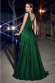 Christmas Dress in Green A-line Style For A Holiday Party - 2 / Green