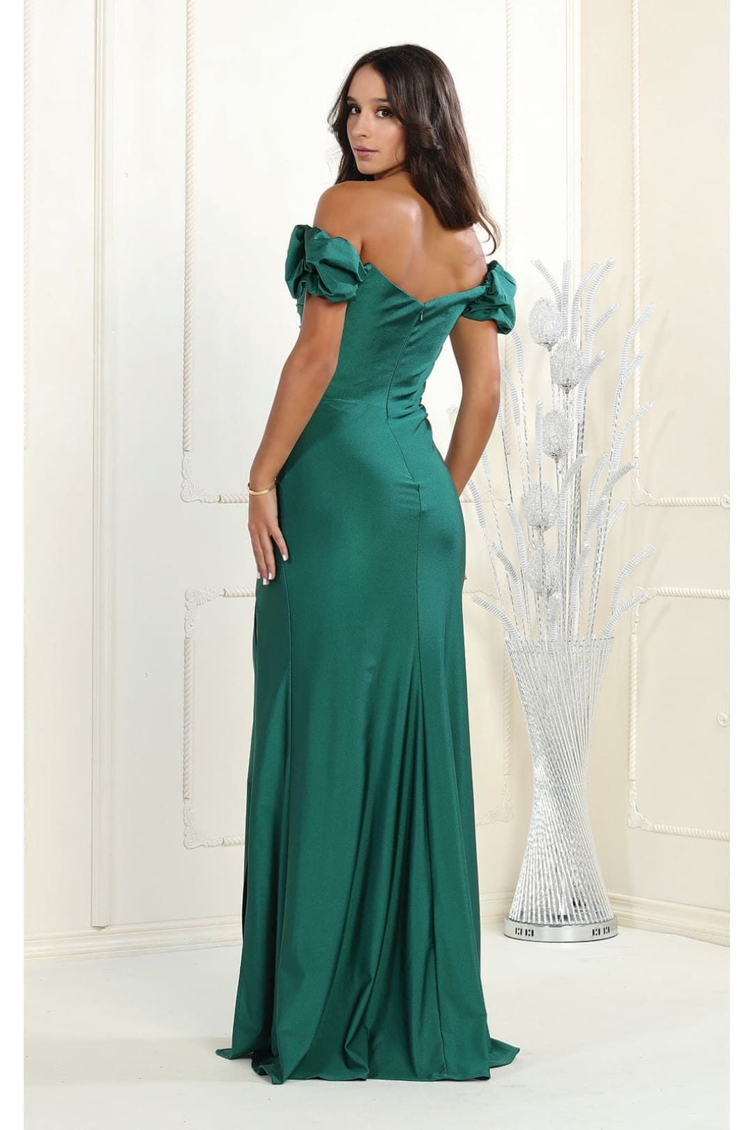 Christmas Dress Green Jersey Holiday Party MQ1948 Christmas Dress Green Jersey Holiday Party MQ1948