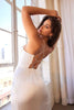 Cinderella Divine 7483B Sexy Sleveeless Off White Engagment Gown - Dress