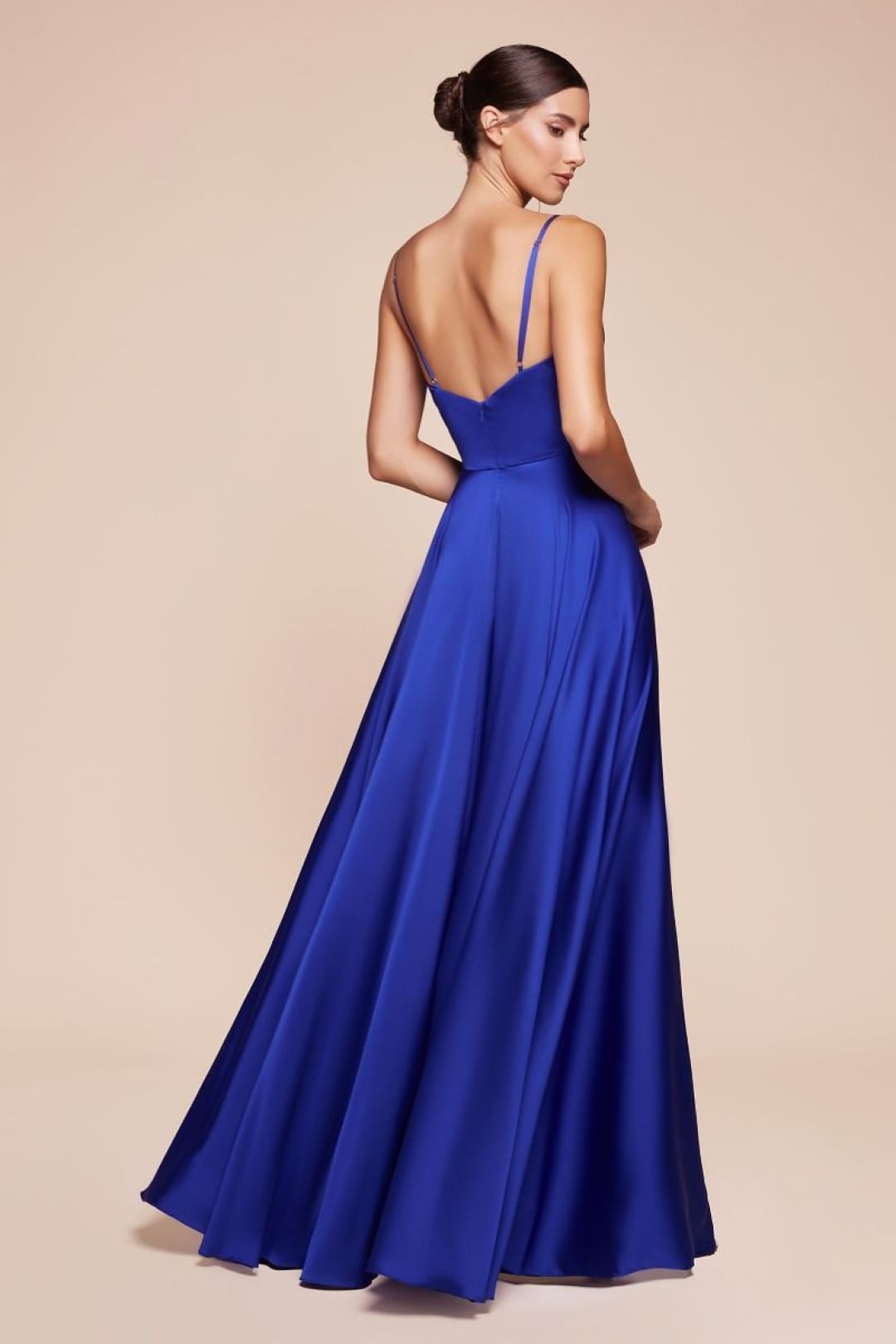 Cinderella Divine 7485 Sleeveless A-Line Bridesmaids Evening Gown - Prom
