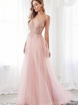 Cinderella Divine CD0154 A-line Pageant Embellished Gown