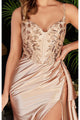 Cinderella Divine CDS418 Corset Bone Prom Dress - Dress