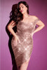 Cinderella Divine CH190 Off Shoulder Sequins Asymmetric Party Dress - Dress