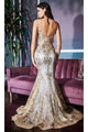 Cinderella Divine - J810 Shimmer Corset Bodice Mermaid Junior Prom Gown - Prom Dress