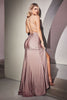 LA Merchandise LARKV1065 Rhinestone Prom Dress - Dress