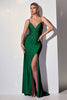 LA Merchandise LARKV1065 Rhinestone Prom Dress - EMERALD GREEN / 4 - Dress
