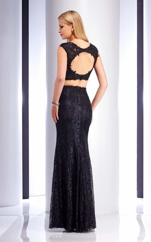 Clarisse 2716 Formal Sheath Sweetheart Lace Floor-Length Lace Dress