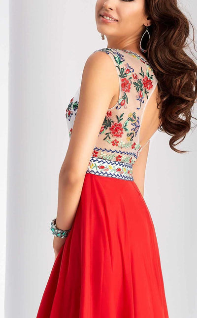Clarisse 3050 A-Line Sweetheart Floor-Length Blend Dress