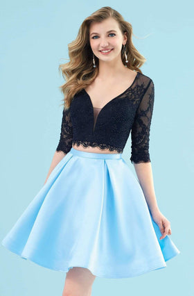 Clarisse 3921 Evening A-Line Sweetheart Beaded Floor-Length Lace Dress