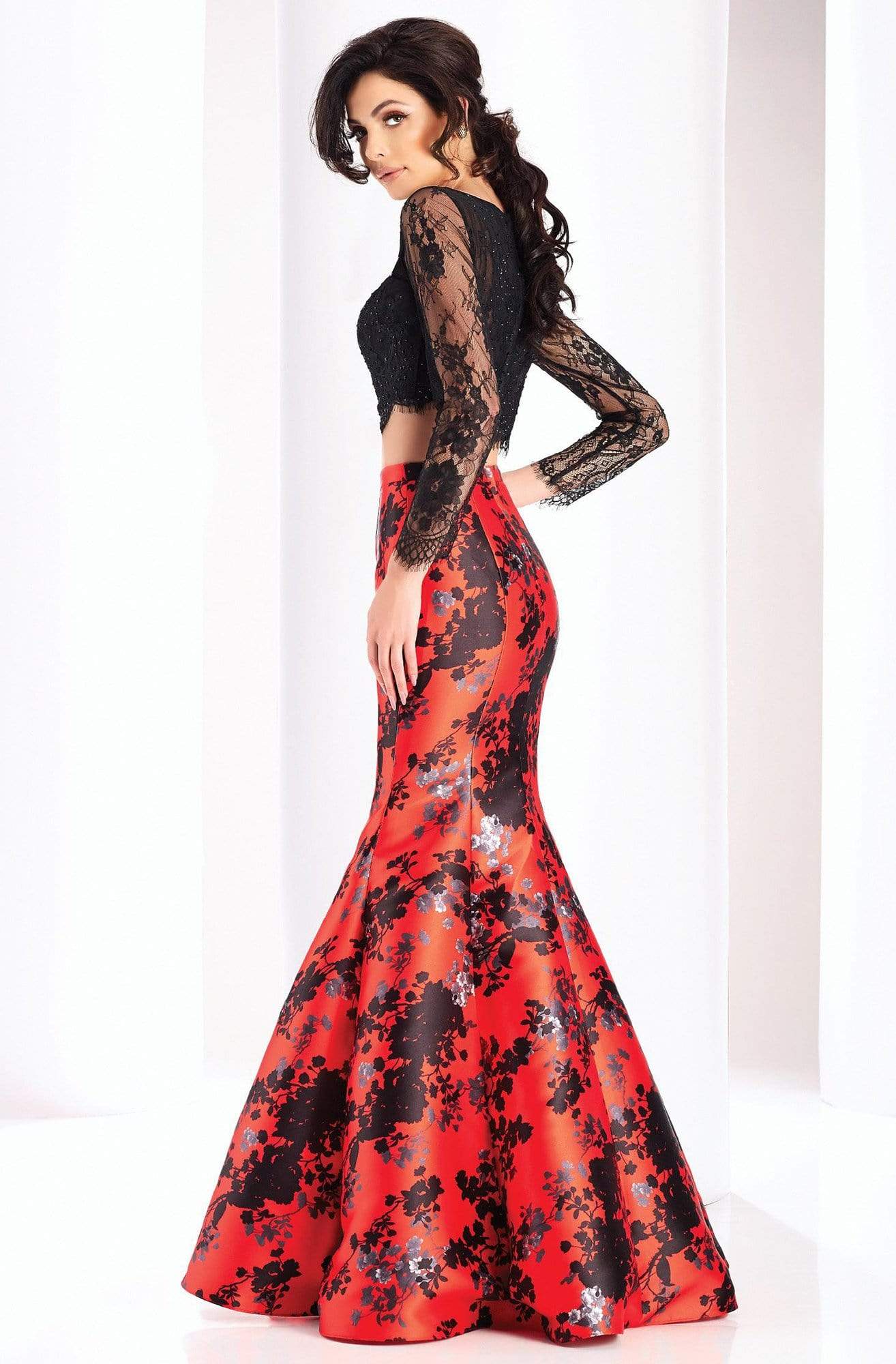 Clarisse 4808 Mermaid Sweetheart Beaded Lace One-Of-A-Kind Lace Dress