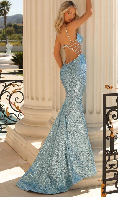 Clarisse 810730 Prom Mermaid Sweetheart Sequin Floor-Length Sequin Dress