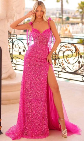 Clarisse 811110 A-Line Sweetheart Sequin Lace One-Of-A-Kind Lace Dress