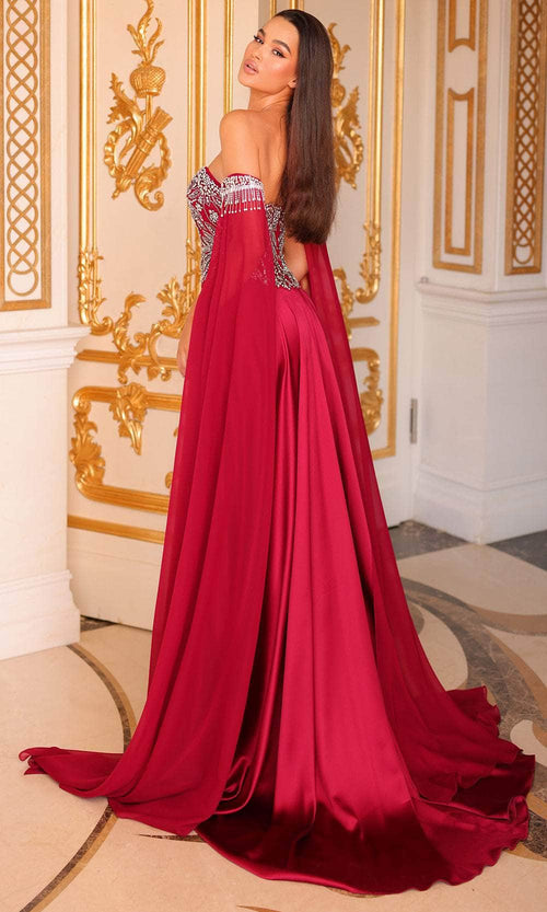 Clarisse 811172 Prom A-Line Sweetheart Open-Back Blend Dress