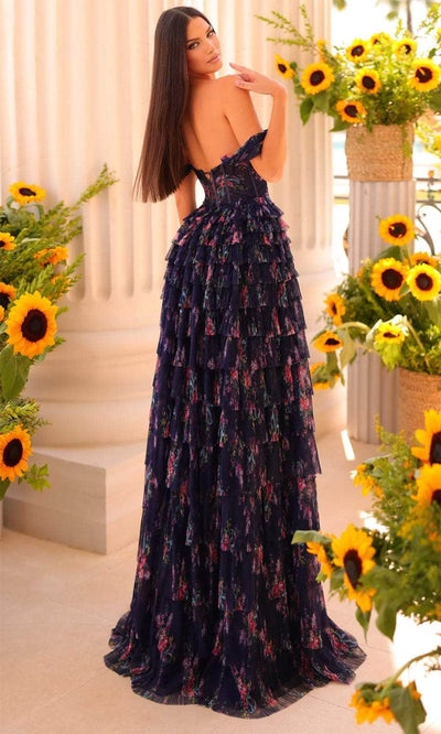 Clarisse 811187 A-Line Sweetheart Lace Corset Floor-Length Lace Dress