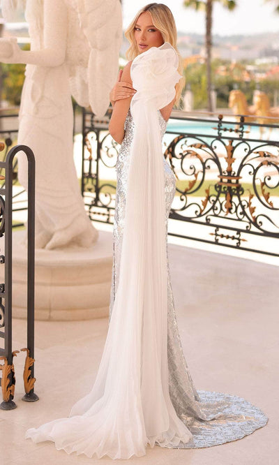 Clarisse 811197 Prom Sheath Sequin Beaded Floor-Length Sequin Dress