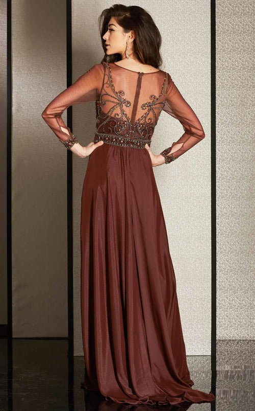 Clarisse M6215 Evening A-Line Sweetheart Floor-Length Blend Dress