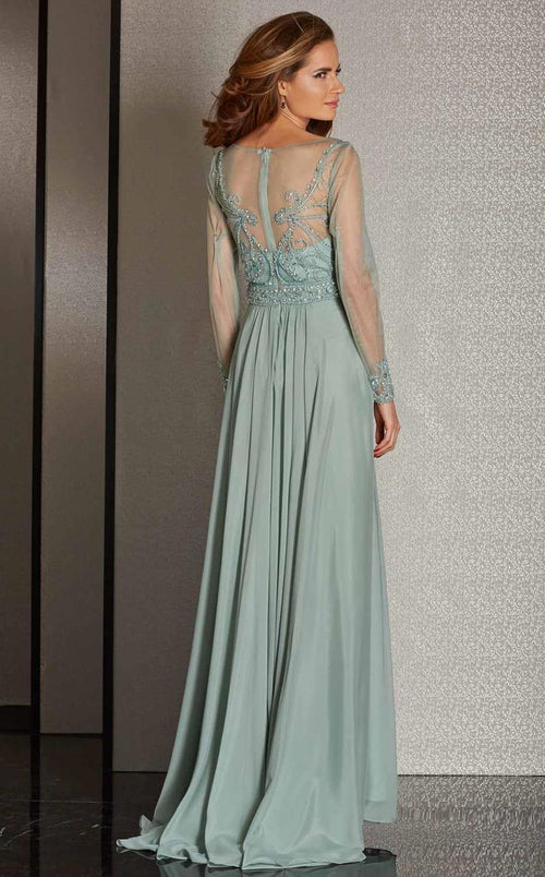 Clarisse M6215 Evening A-Line Sweetheart Floor-Length Blend Dress