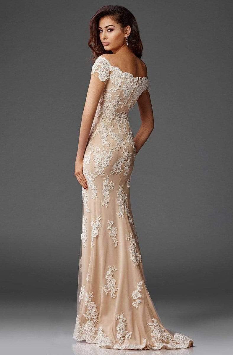 Clarisse M6417 Formal Elegant Evening Lace Floor-Length Lace Dress