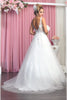 Clasy A-line Ivory Wedding Dress - Dress