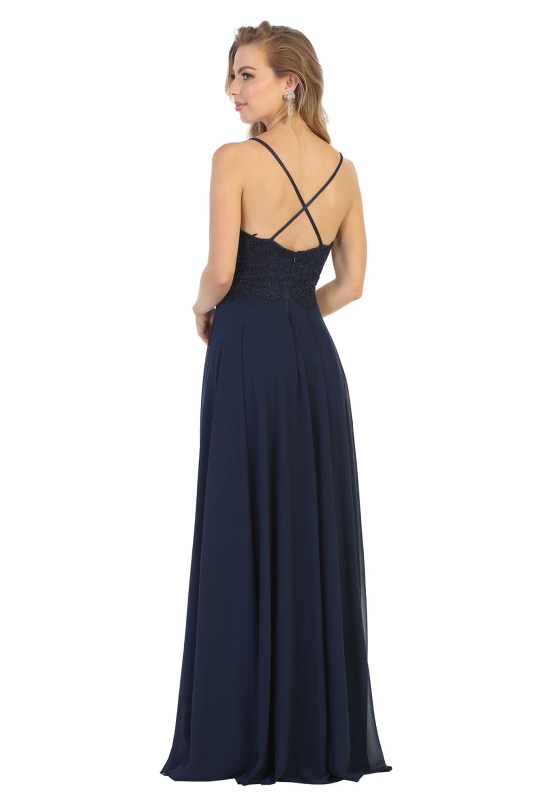 Classy Bridesmaid Long Dress
