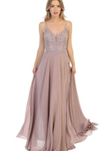 Classy Bridesmaid Long Dress