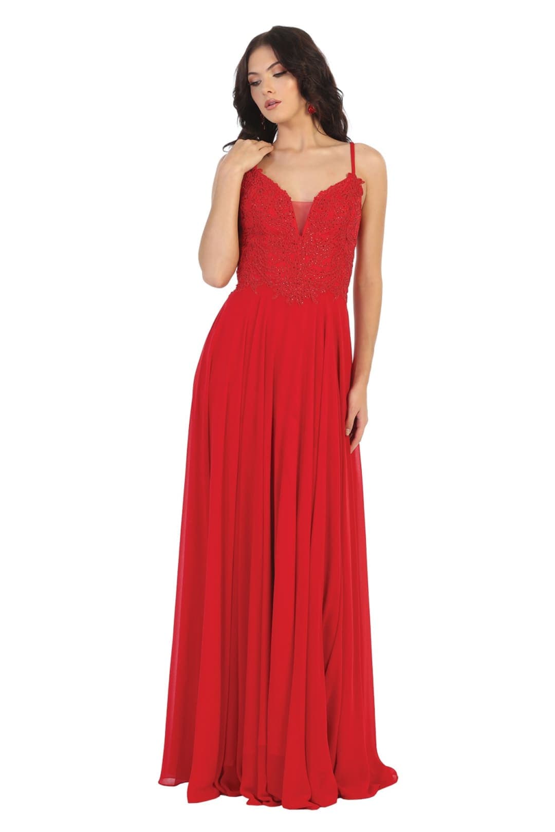 Classy Bridesmaid Long Dress